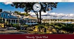 Desktop Screenshot of beverlyyachtclub.org